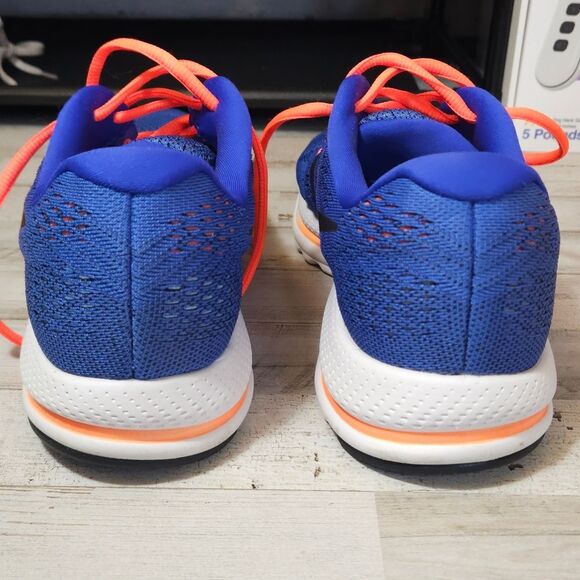Nike Running Shoes Blue/Orange Size 9 Men – Lightweight & Comfortable - Picture 10 of 12